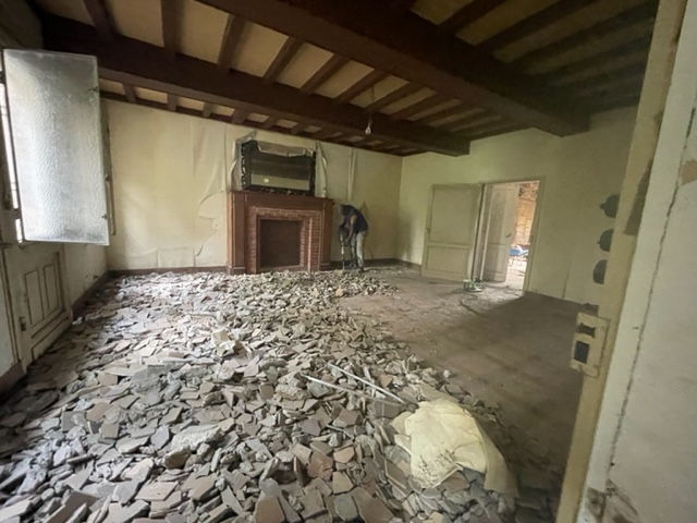 Dyal Construction Maconnerie Libourne Parking Haut Brisson Avant 2